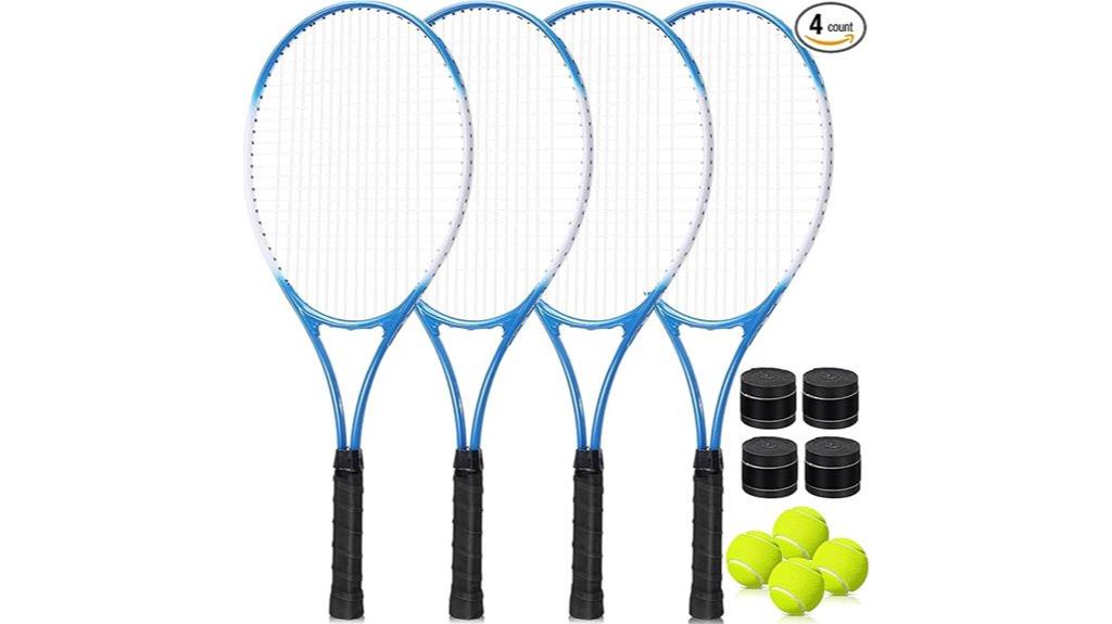 adult tennis rackets set