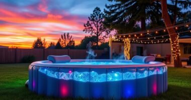affordable luxury inflatable hot tubs