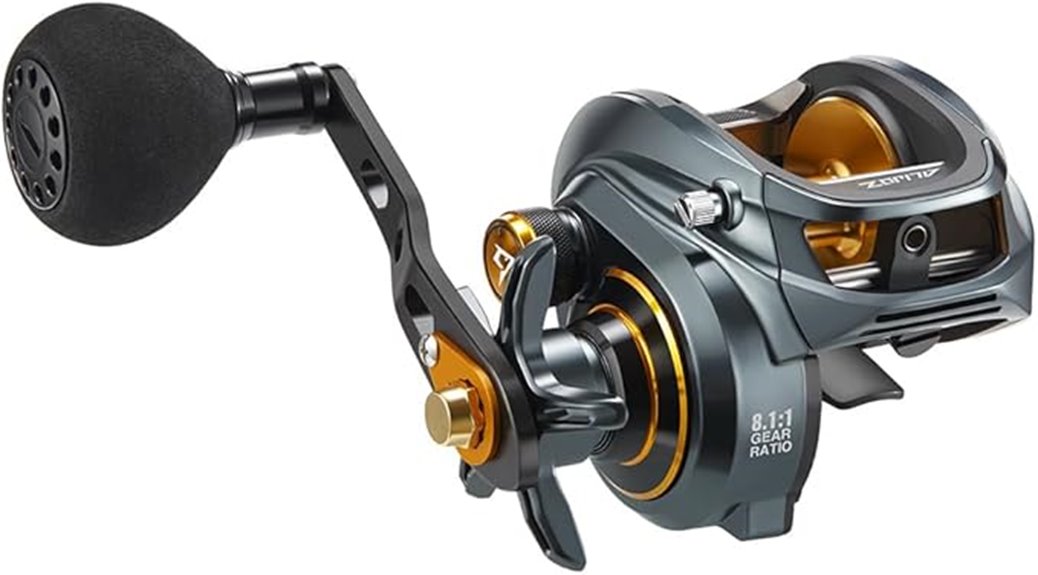 aluminum frame baitcaster