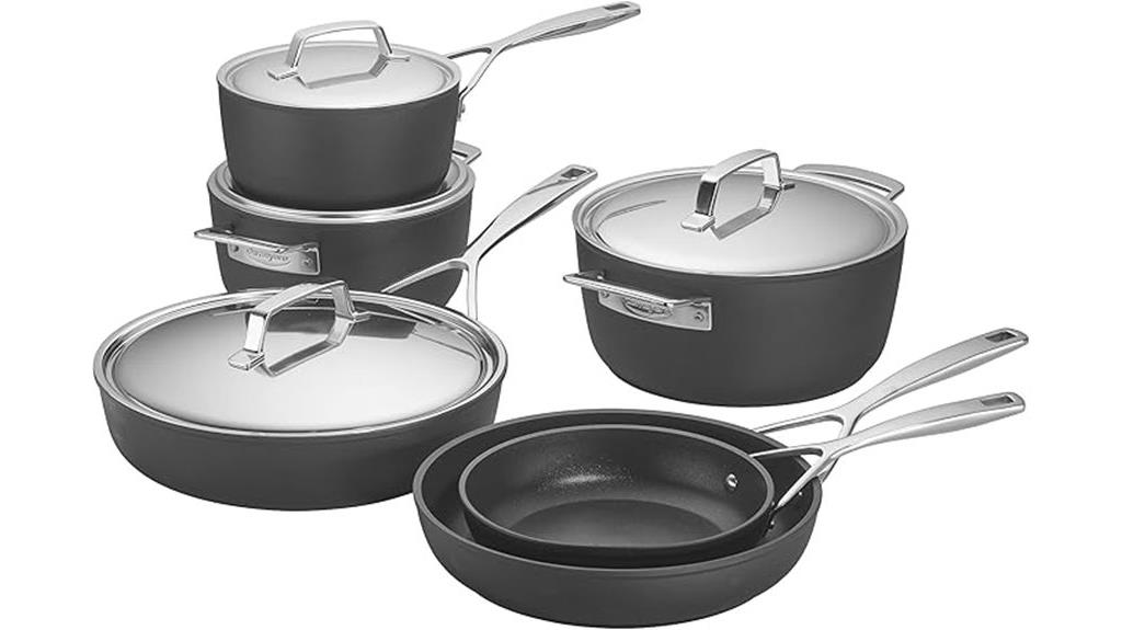 aluminum nonstick cookware set