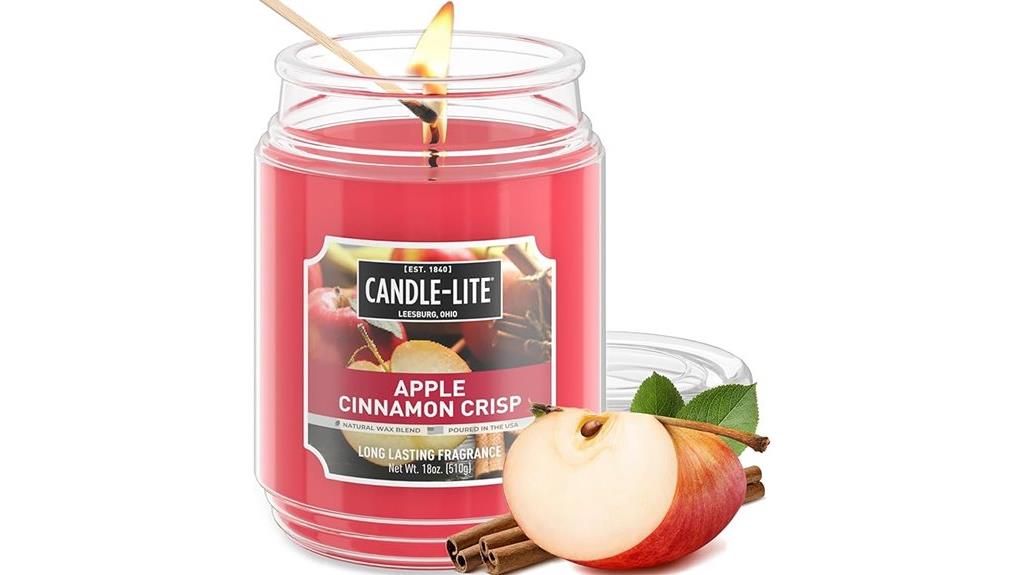apple cinnamon crisp candle