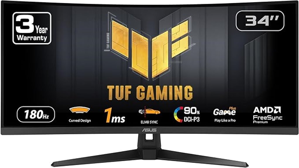 asus ultra wide curved monitor