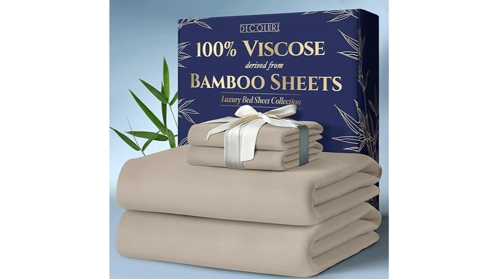 bamboo queen bed sheets