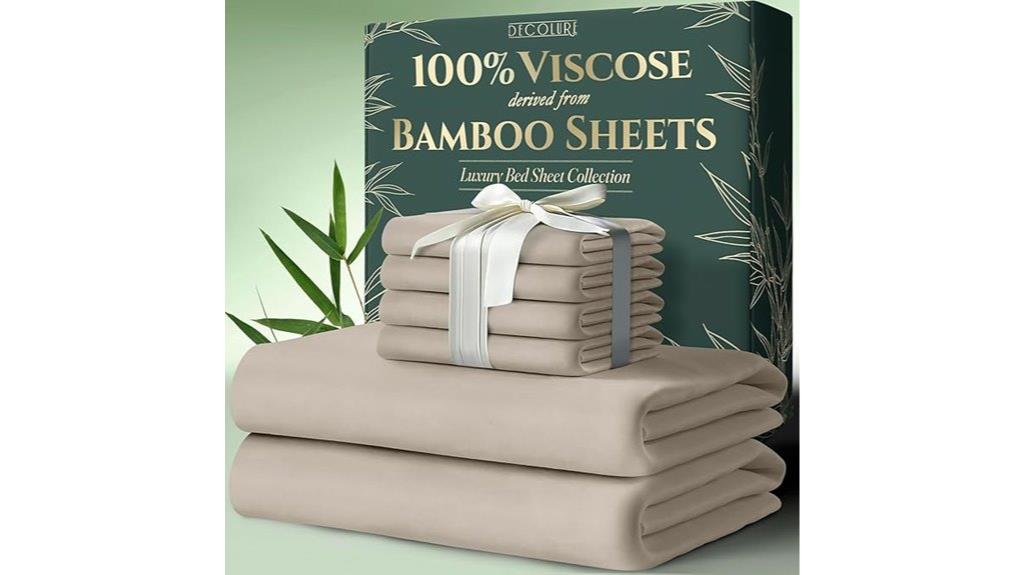 bamboo viscose king sheets