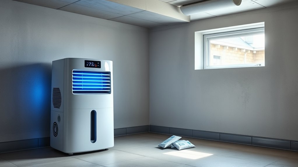 basement dehumidifier selection tips