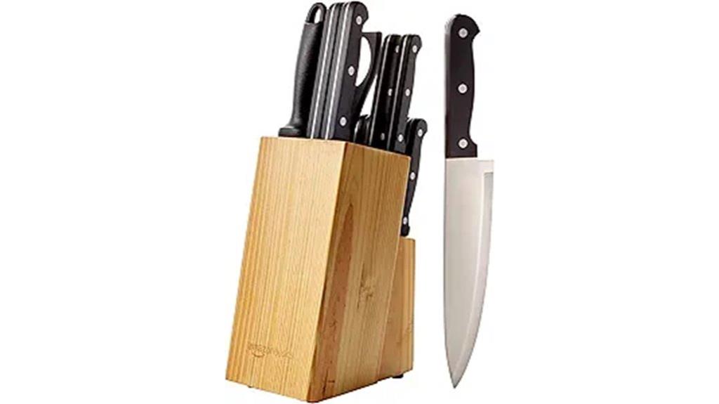 basic stainless steel knives