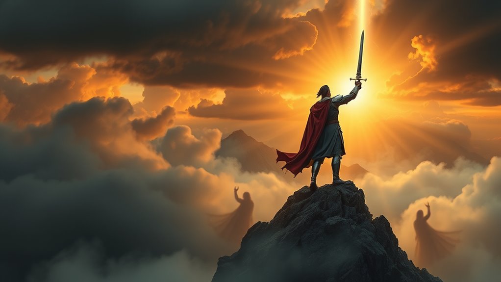 battling evil through faith