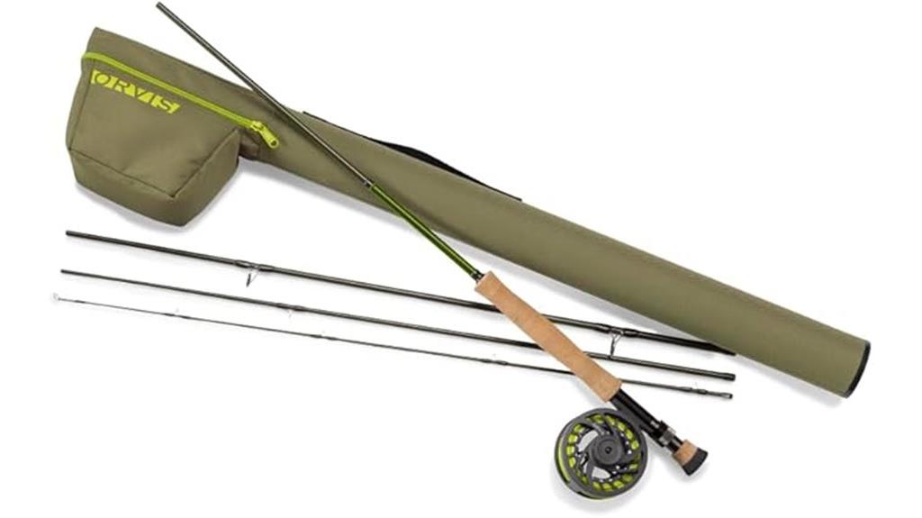 beginner fly fishing set