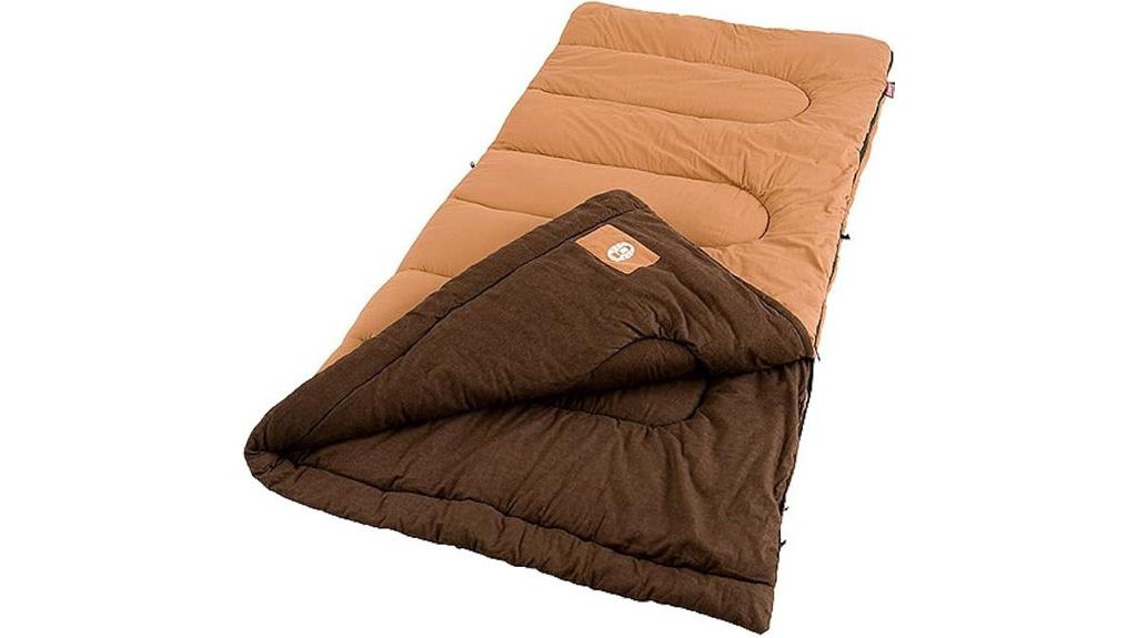 big tall cold weather sleeping bag