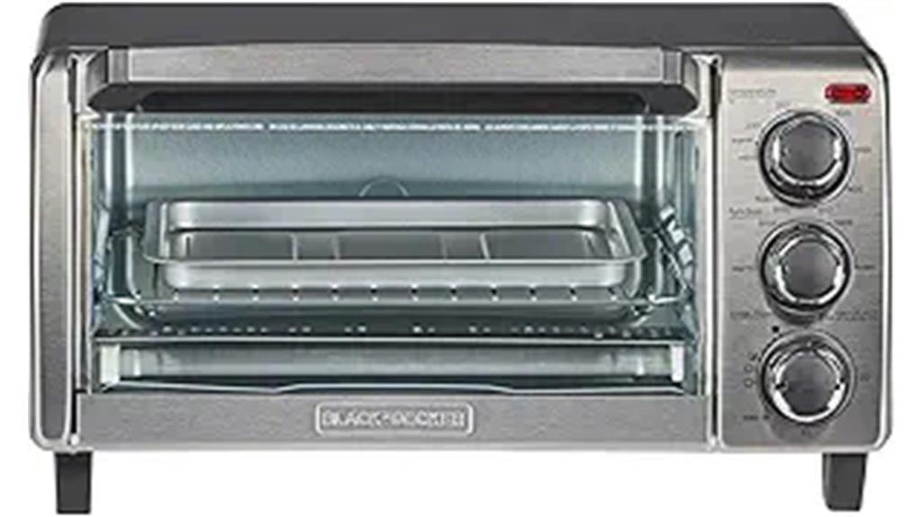 black decker 4 slice toaster