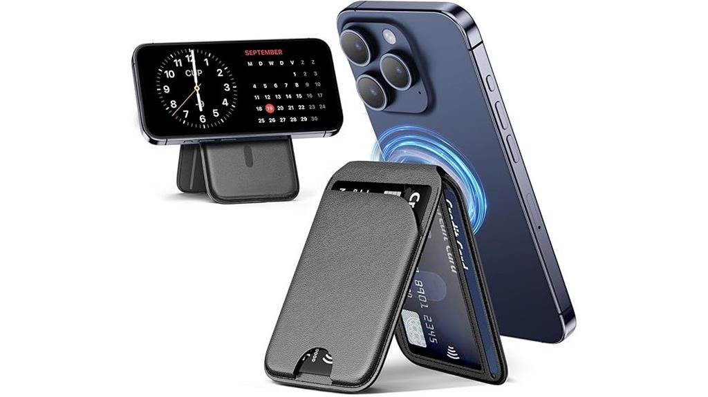 black mag safe wallet
