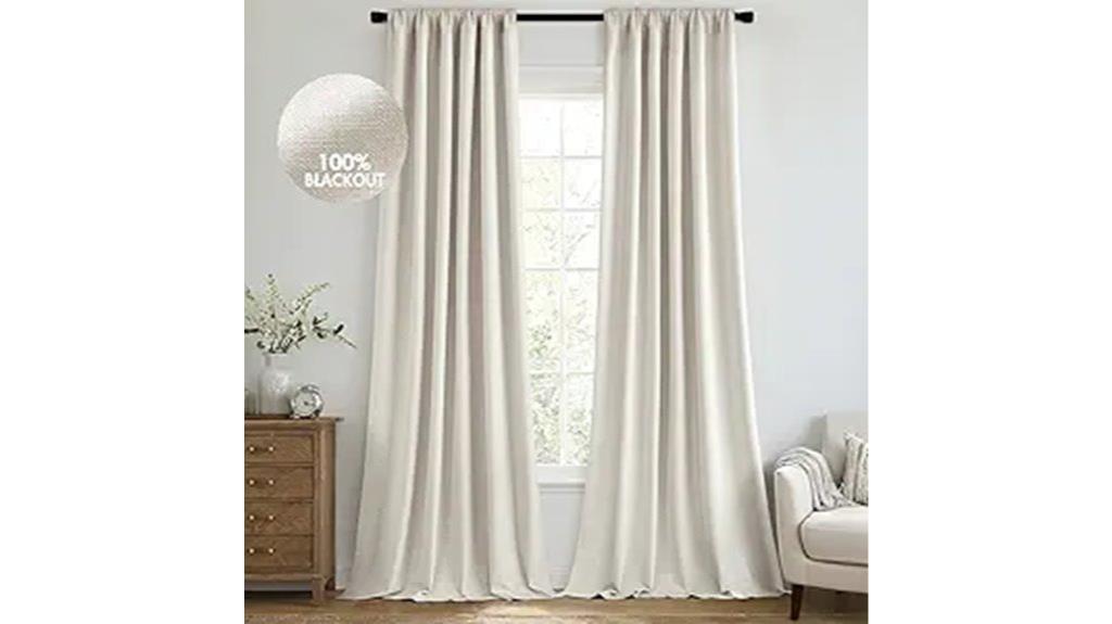 blackout curtain set