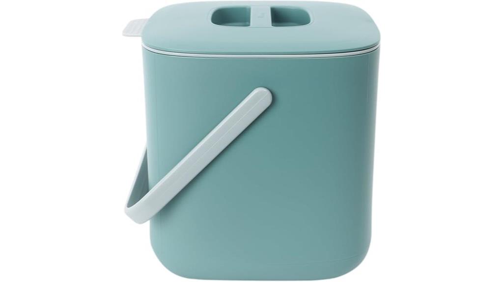 blue ginkgo kitchen bin