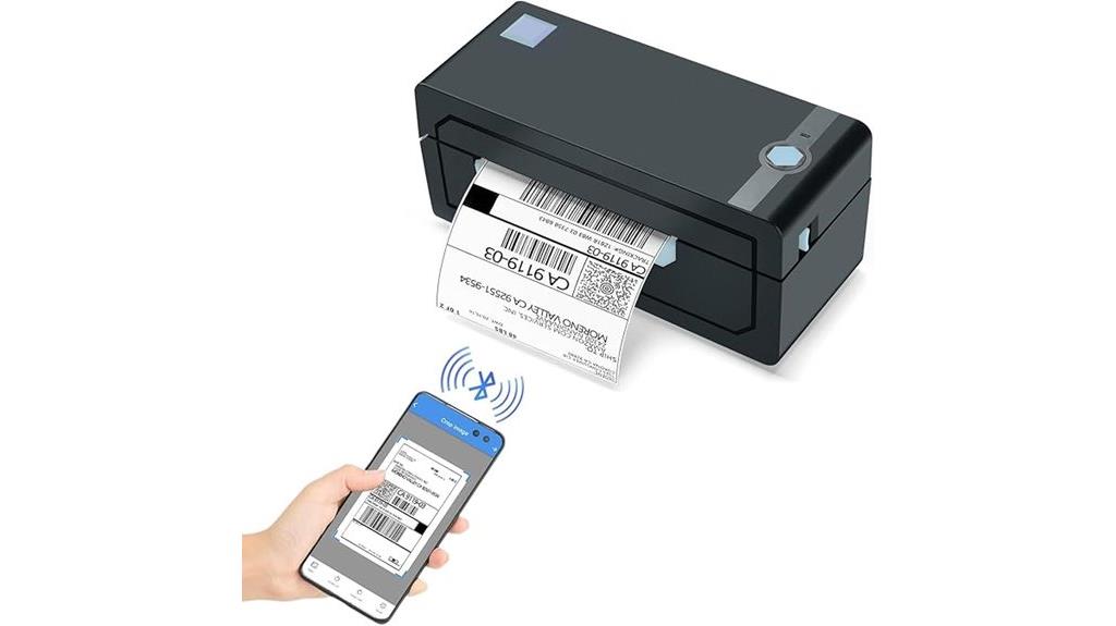 bluetooth thermal label printer