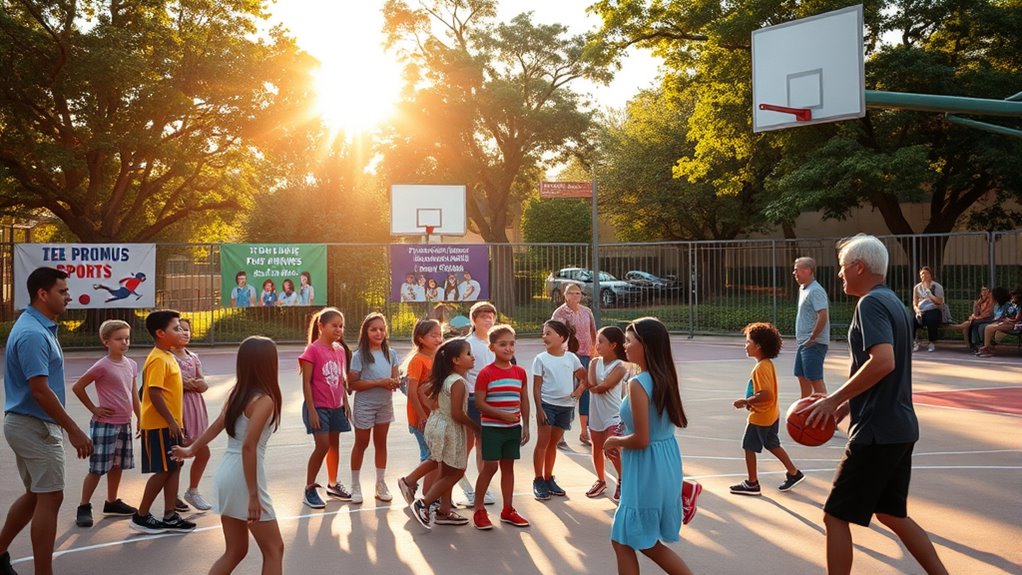 building community through sports