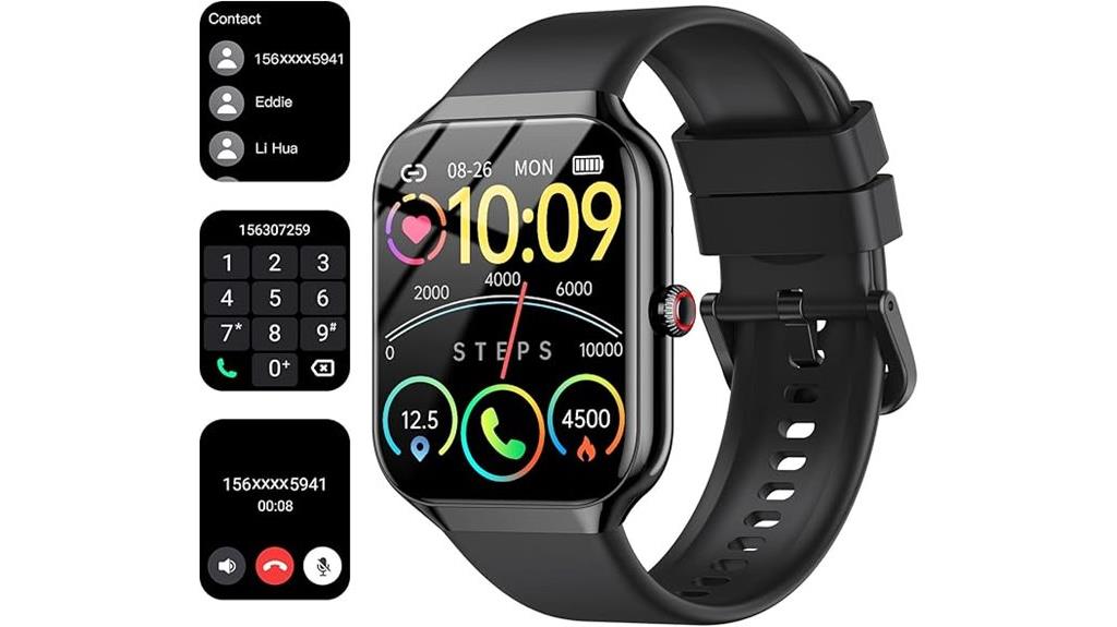call enabled fitness smartwatch