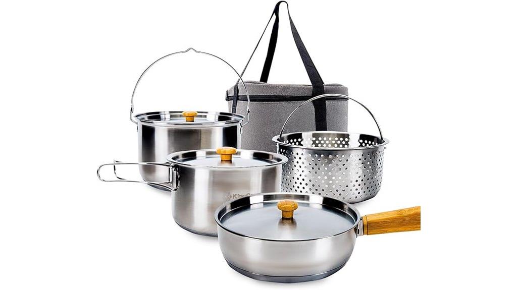 camping cookware for groups