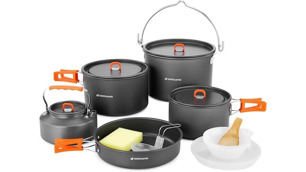 camping cookware set