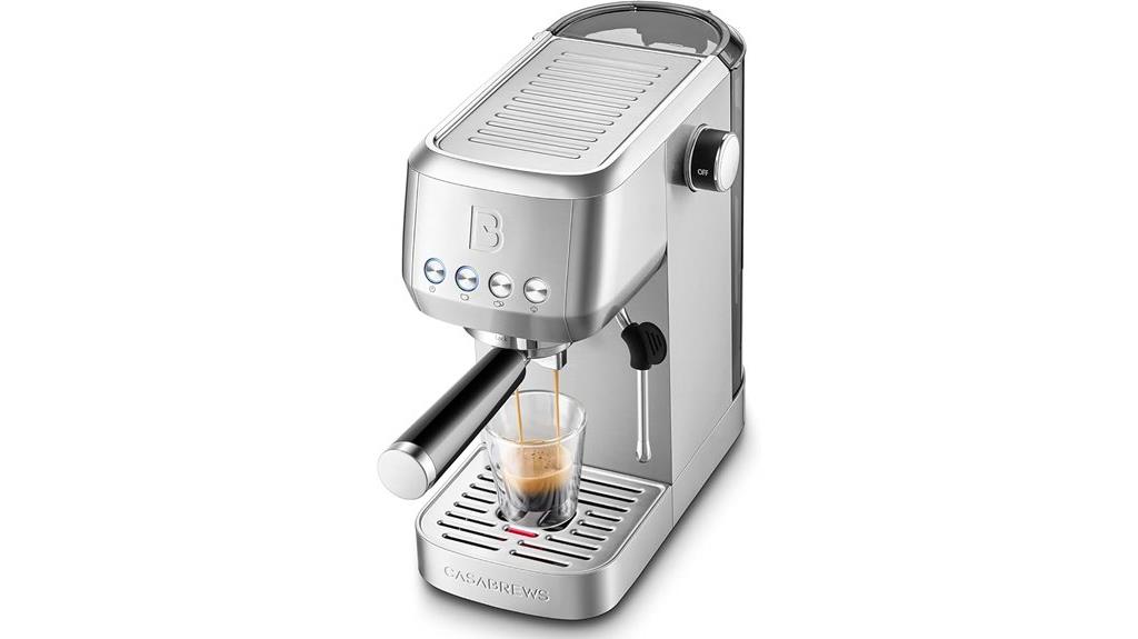 casabrews espresso steam machine