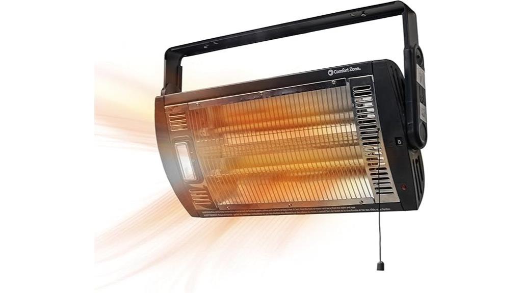 ceiling mounted space heater