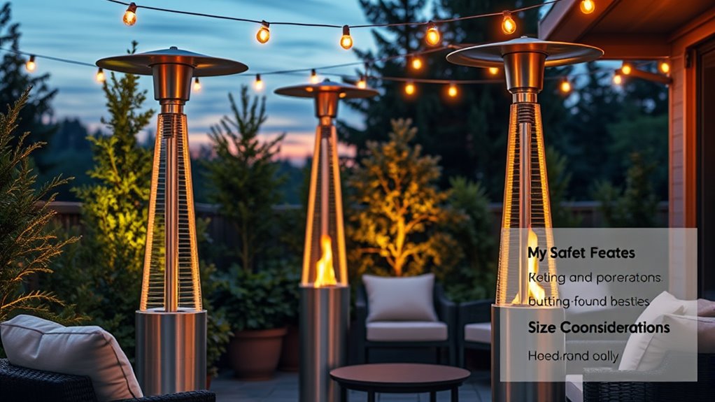 choosing effective patio heaters