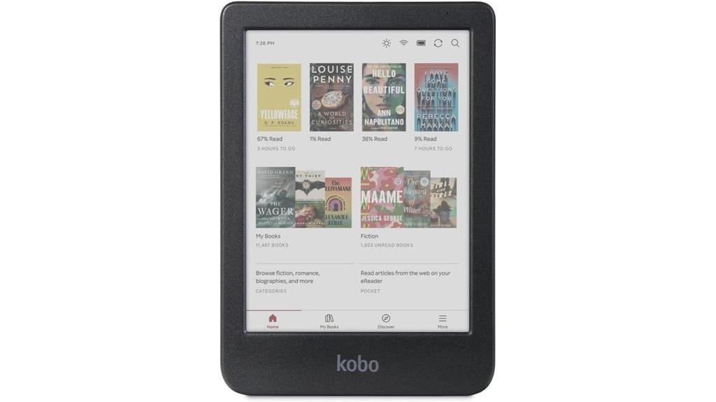 color e ink ereader