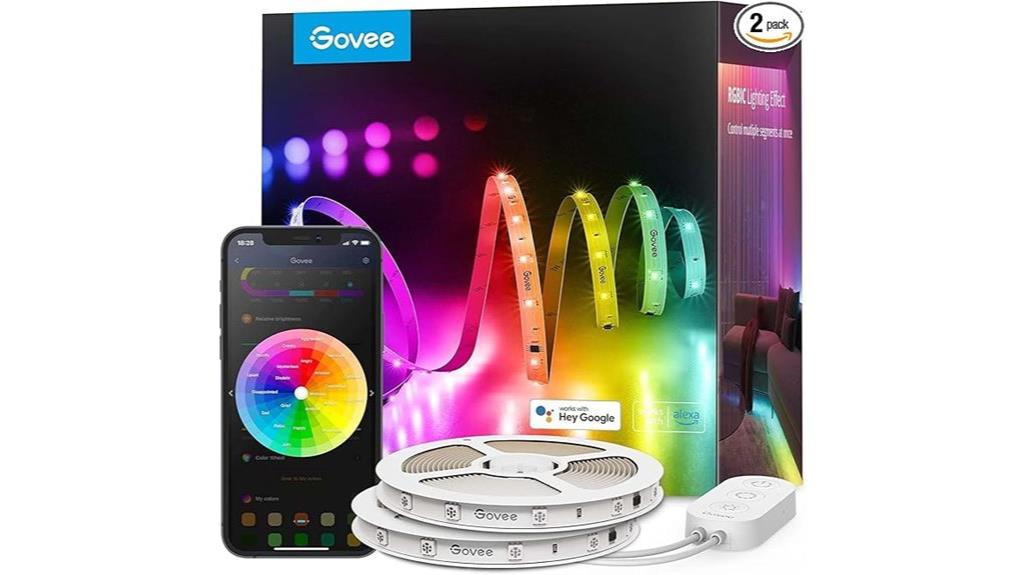 colorful app controlled lighting