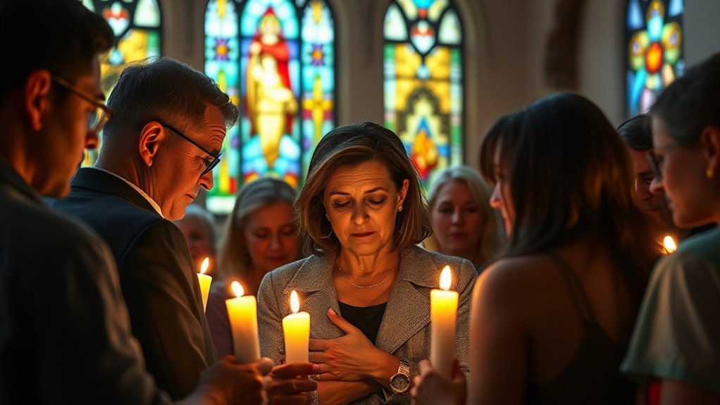 community supports grieving hearts