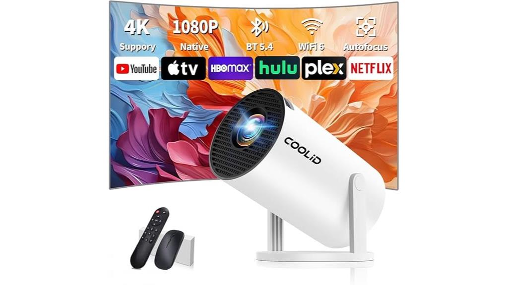compact 4k wifi projector