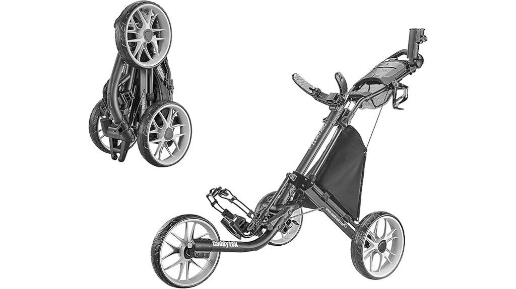 compact foldable golf cart
