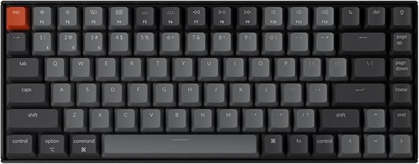 compact wireless mechanical keyboard