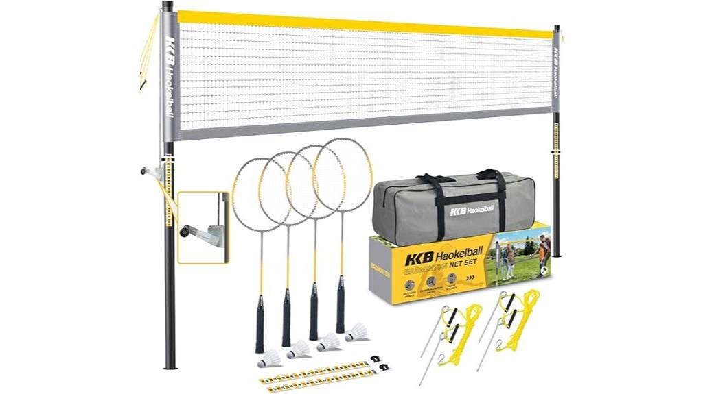 complete badminton set bundle