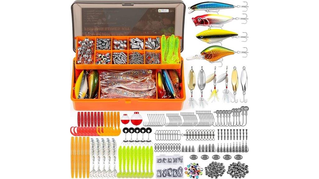 complete fishing tackle kit