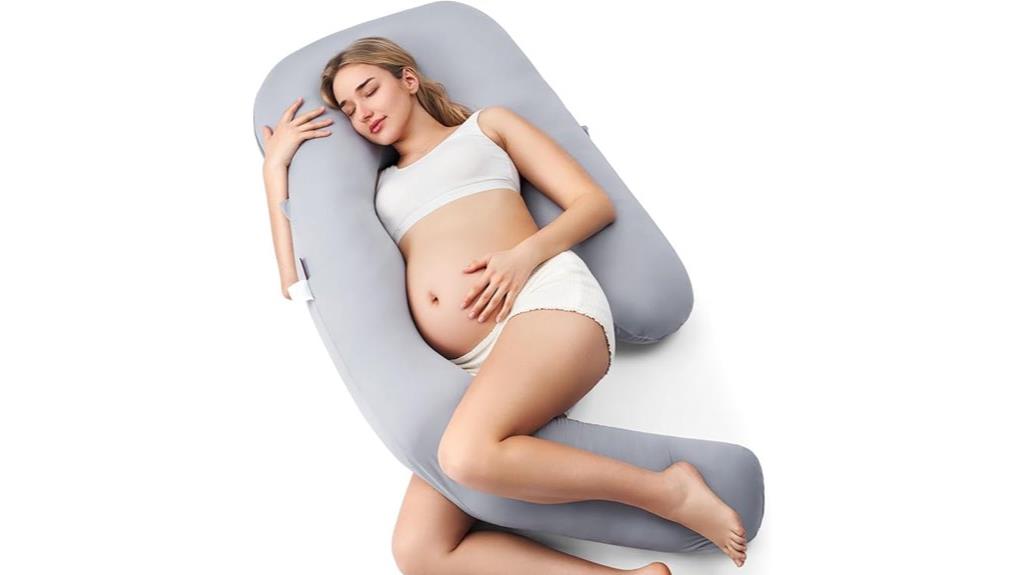cooling adjustable pregnancy pillow