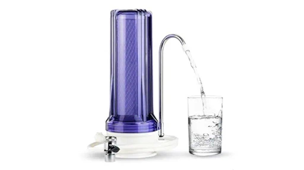 countertop water filtration system