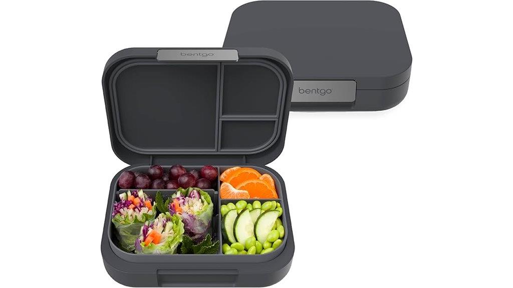 dark gray bento box