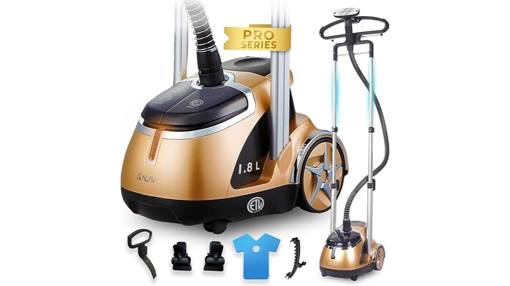 dual bar garment steamer