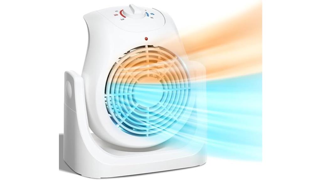 dual function heater fan