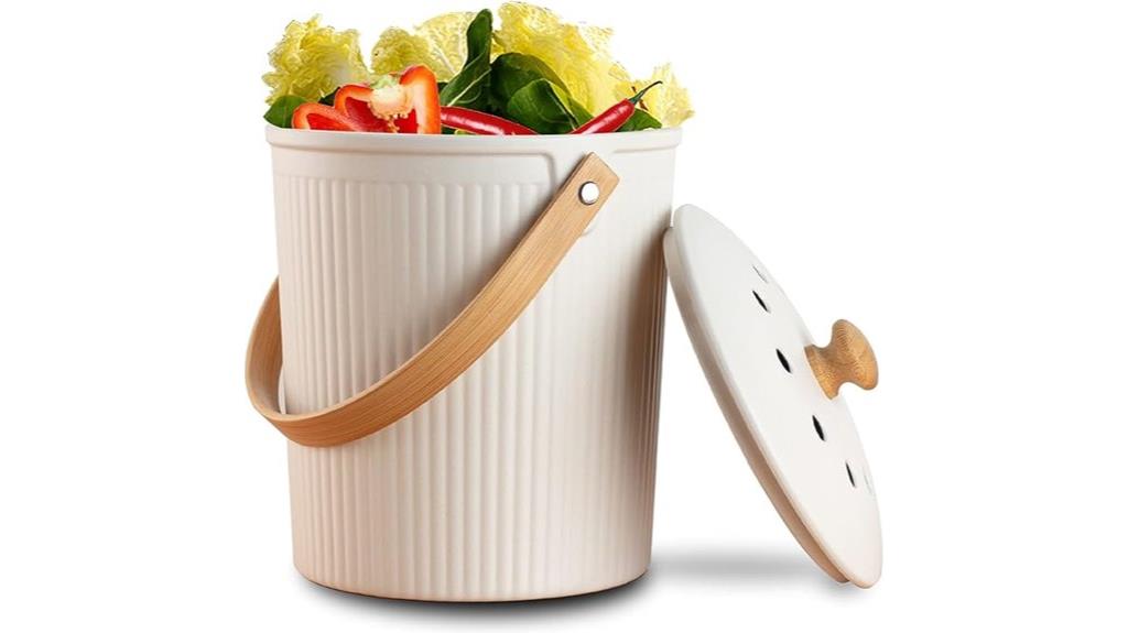 eco friendly bamboo compost bin
