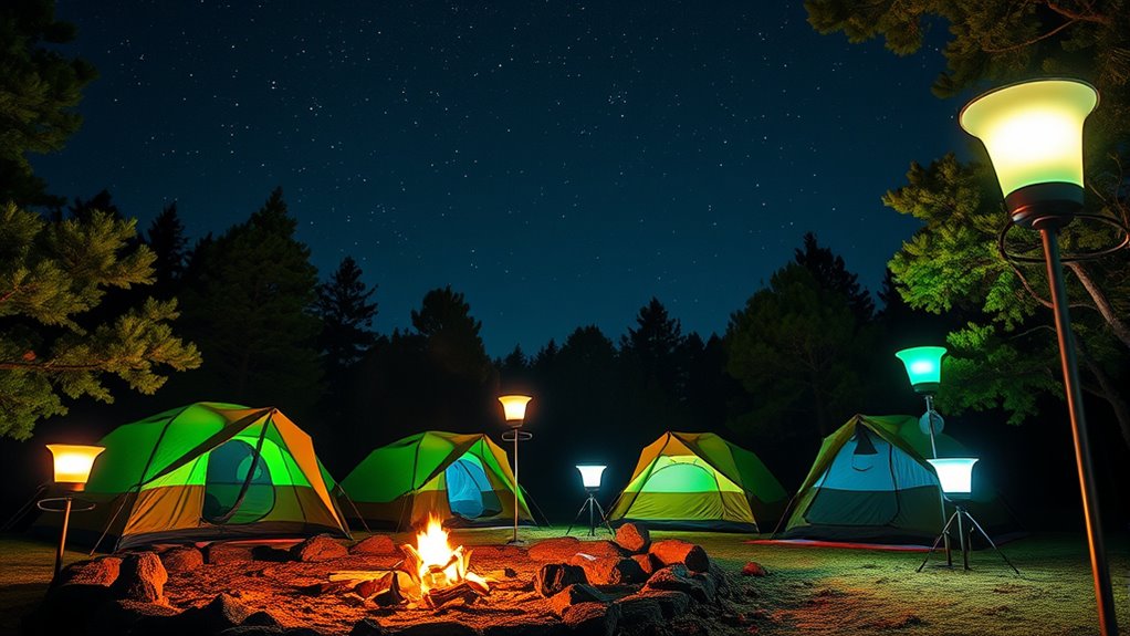 eco friendly solar camping lights