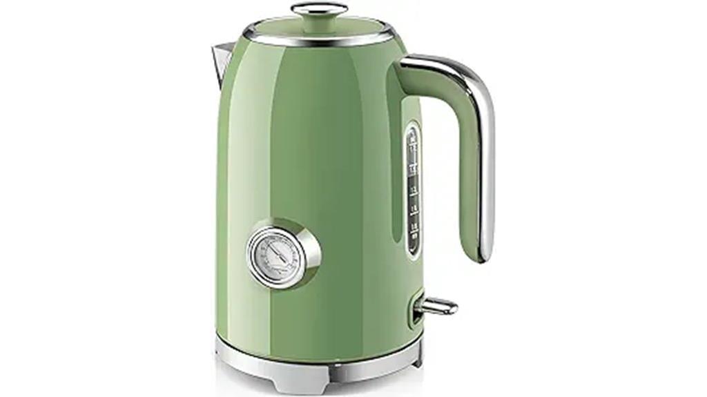 electric kettle with thermometer