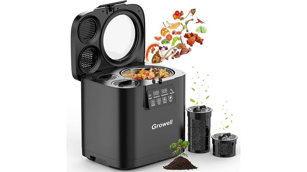 electric kitchen compost bin