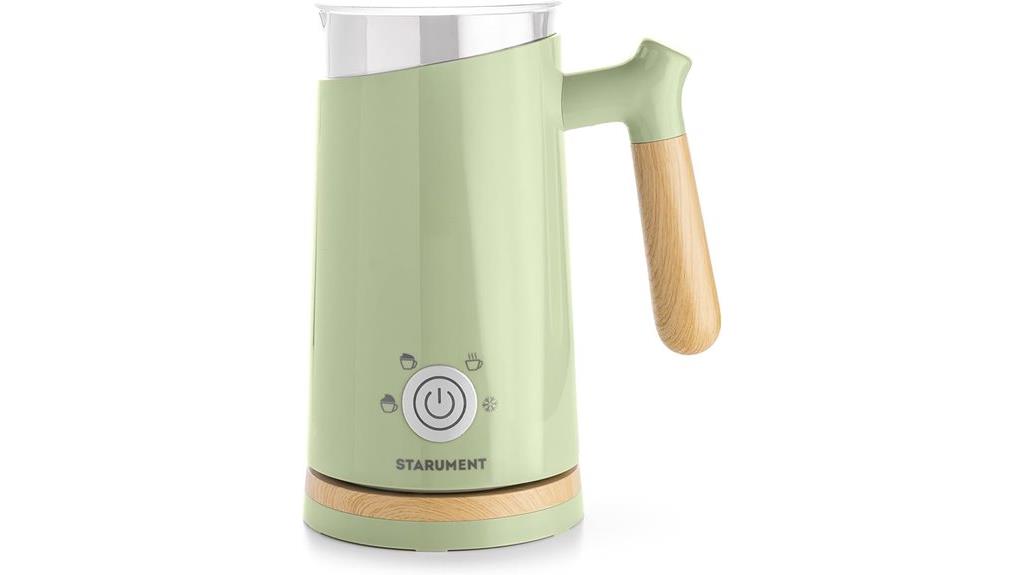 electric milk frother steamer