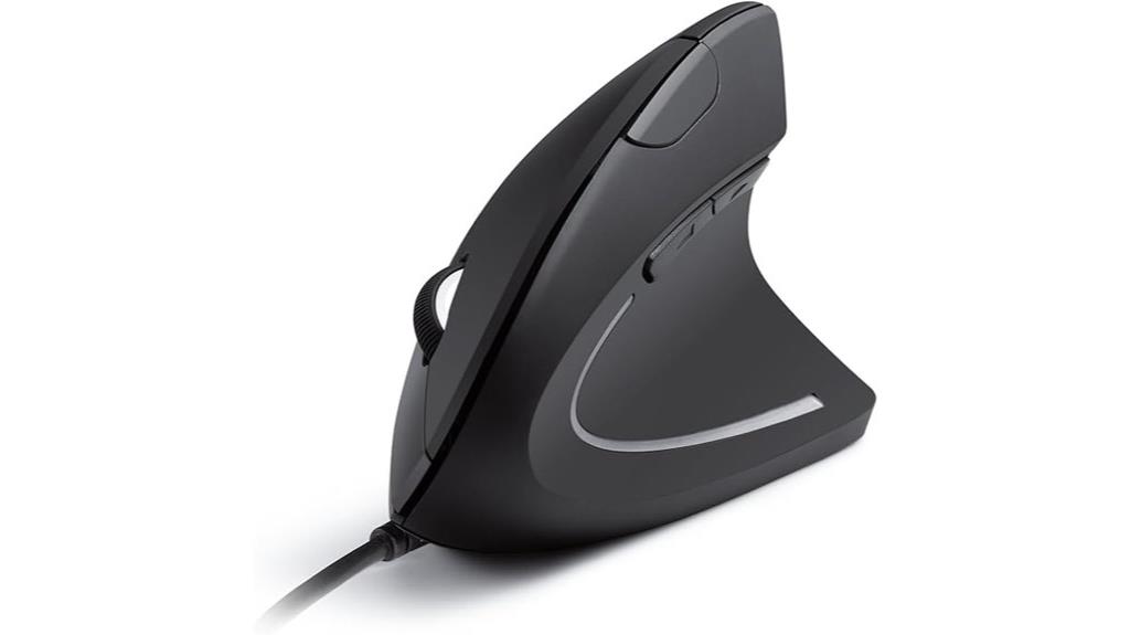 ergonomic wired vertical mouse