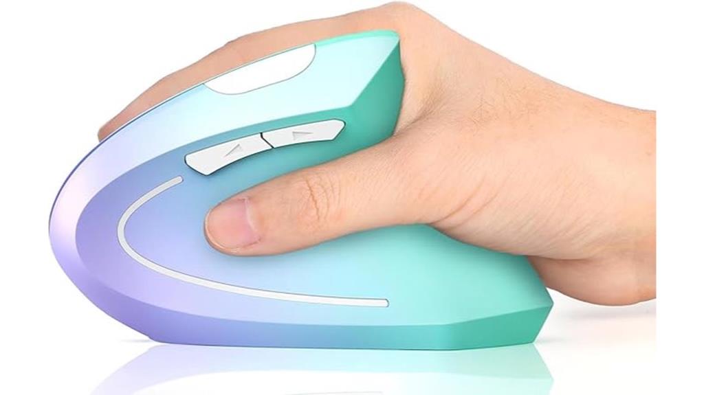 ergonomic wireless vertical mouse