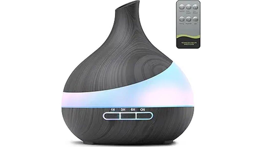 essential oil diffuser with remote
