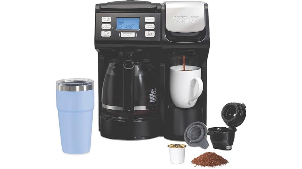 flexible black coffee maker