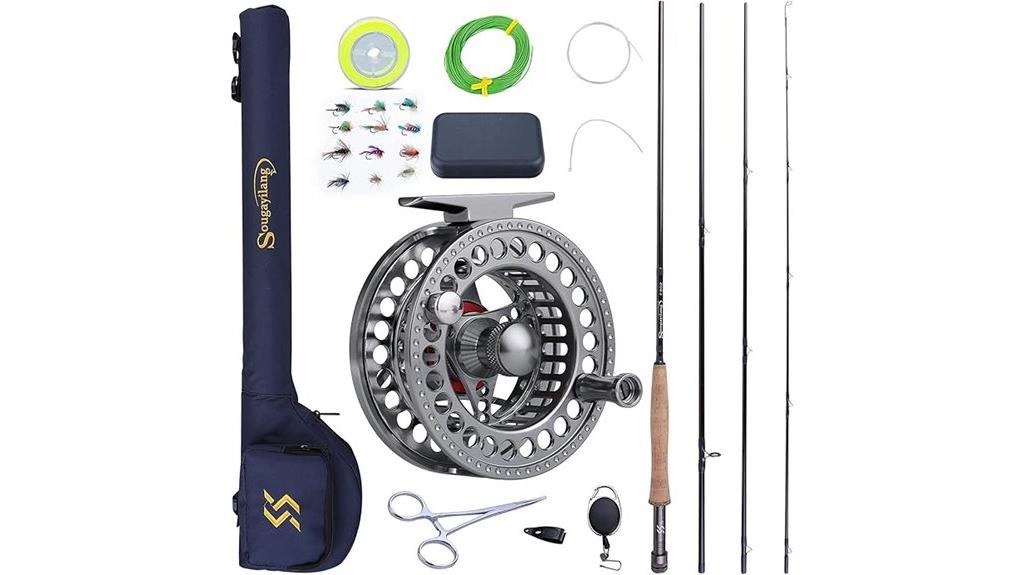 fly fishing combo set