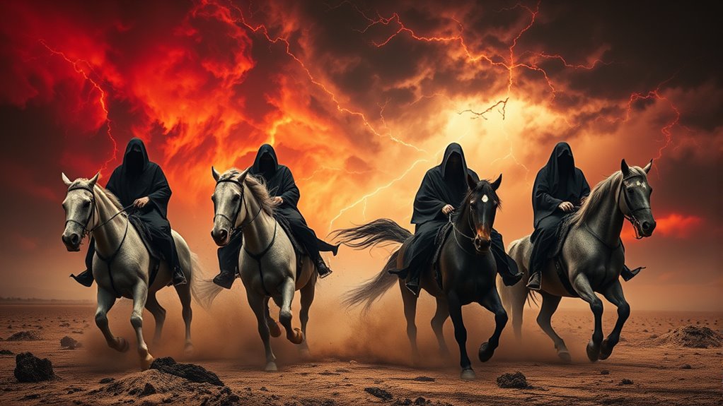 four horsemen symbolize divine judgment
