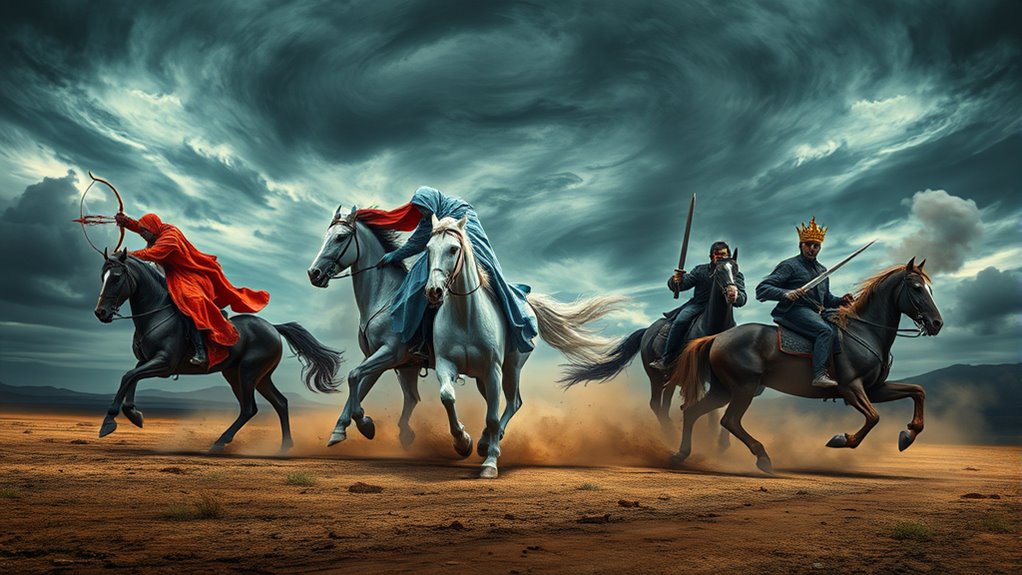 four horsemen symbolize societal fears